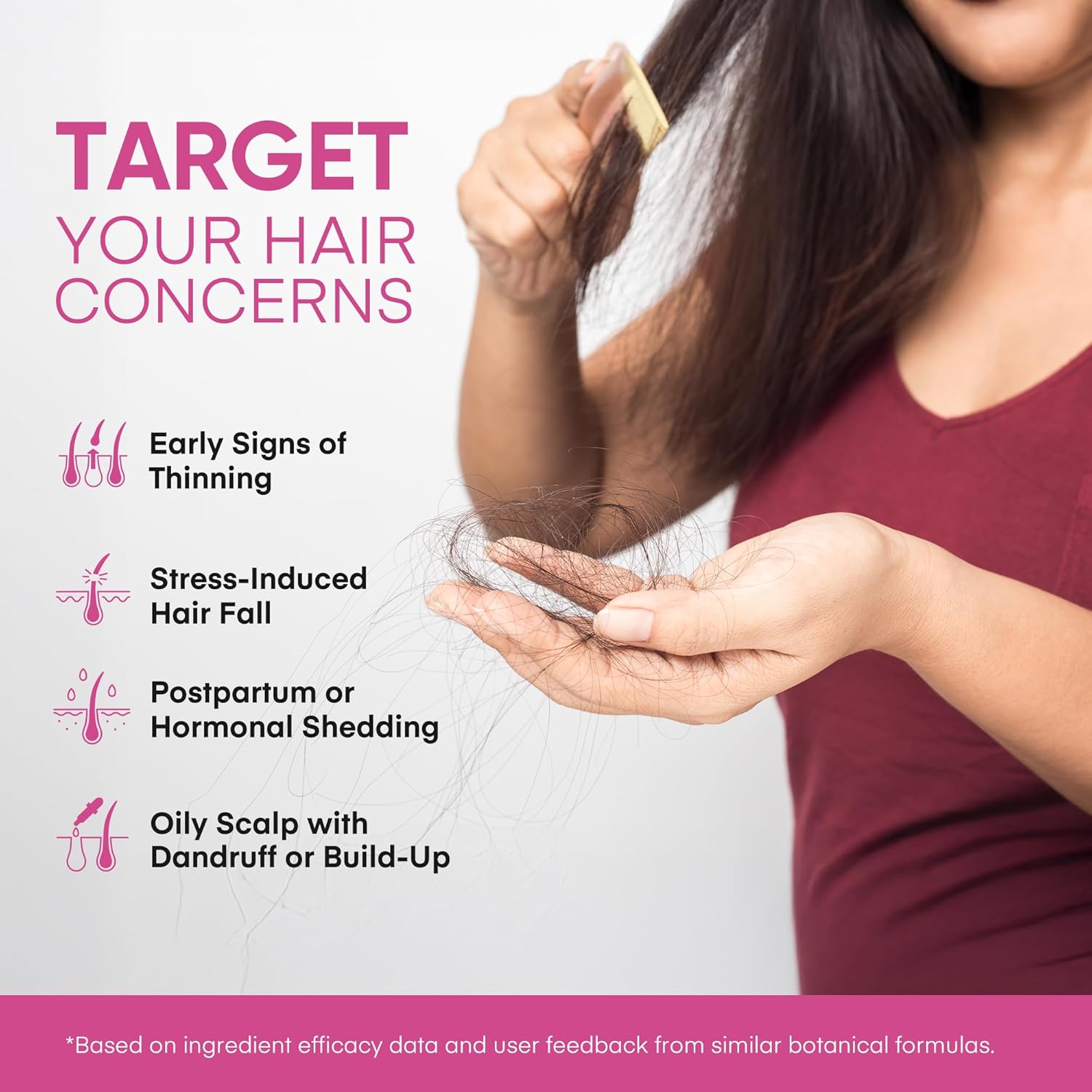 Svvimer Onion Rosemary and Biotin Shampoo - Hair Growth Shampoo for Hair Loss and Thinning