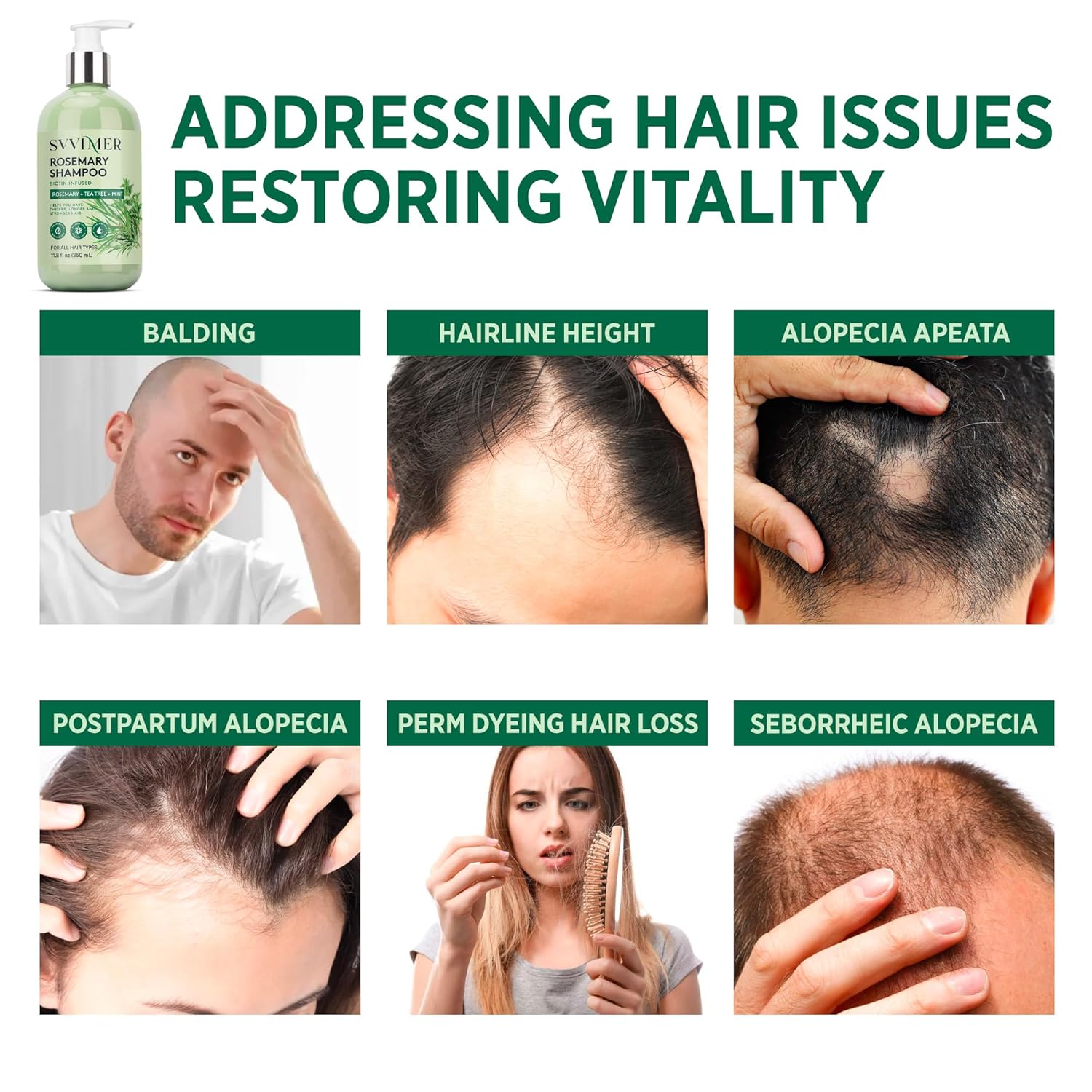 Rosemary Hair Growth Shampoo – Svvimer