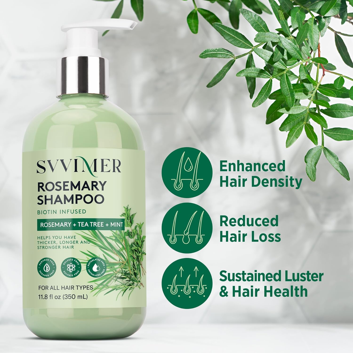 Rosemary Hair Growth Shampoo – Svvimer