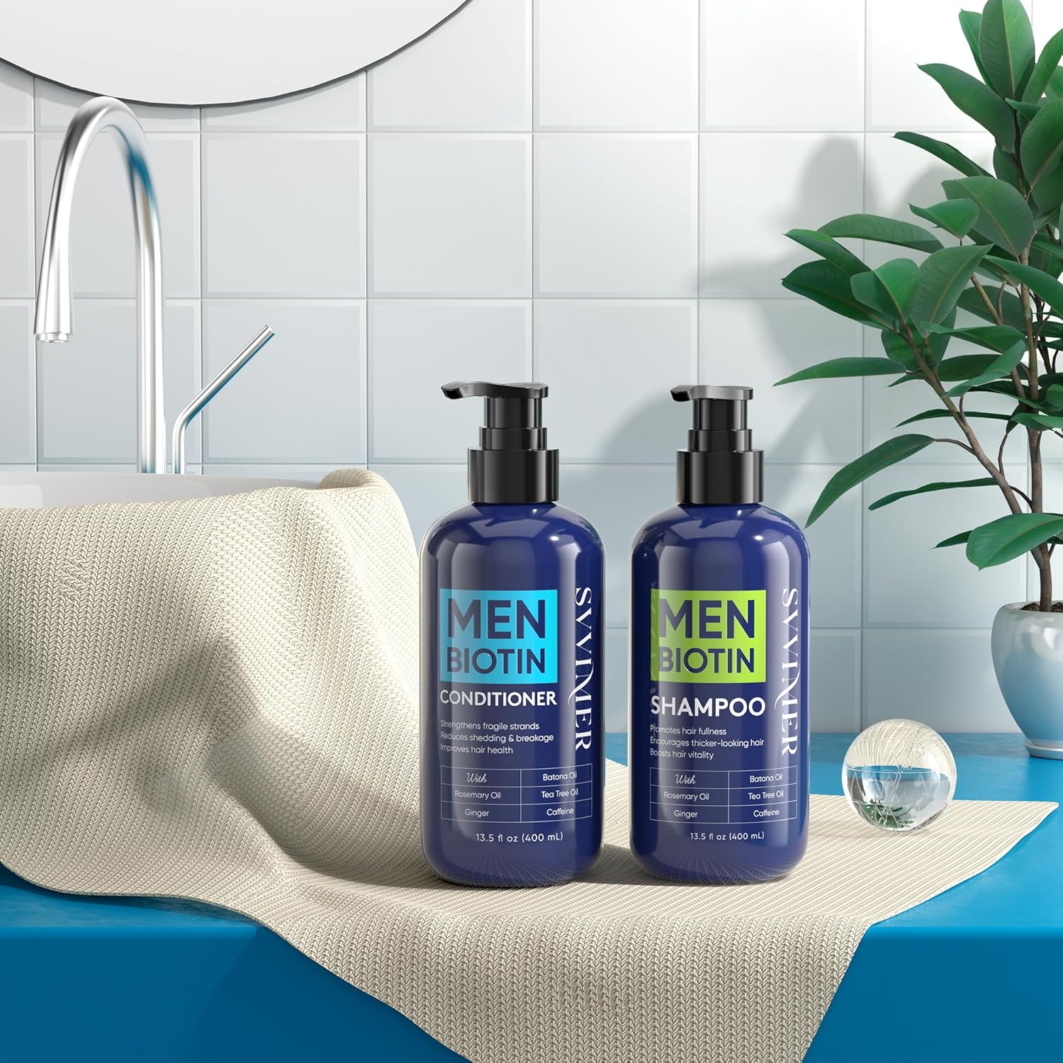 Biotin Hair Conditioner for Men