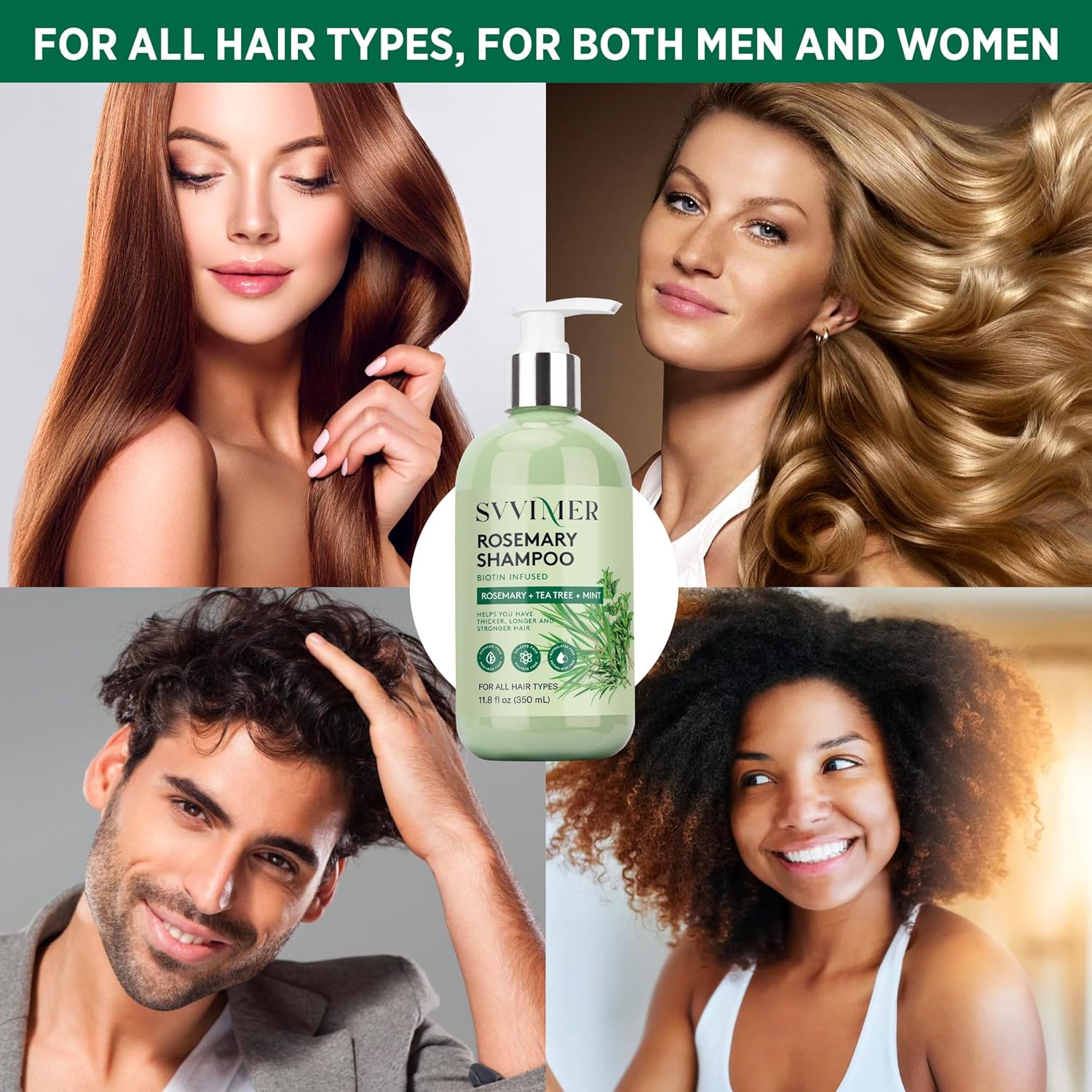 Rosemary Hair Growth Shampoo – Svvimer