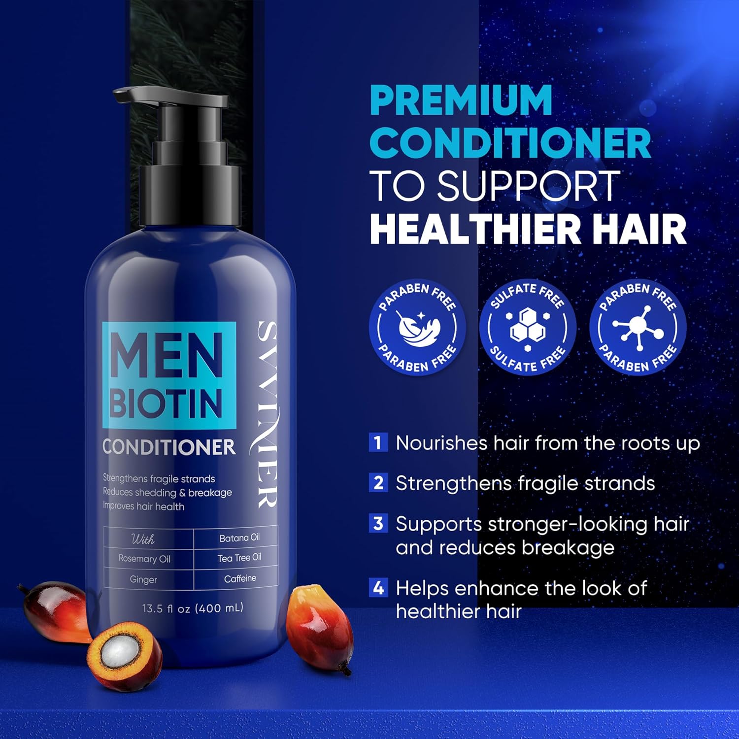 Biotin Hair Conditioner for Men